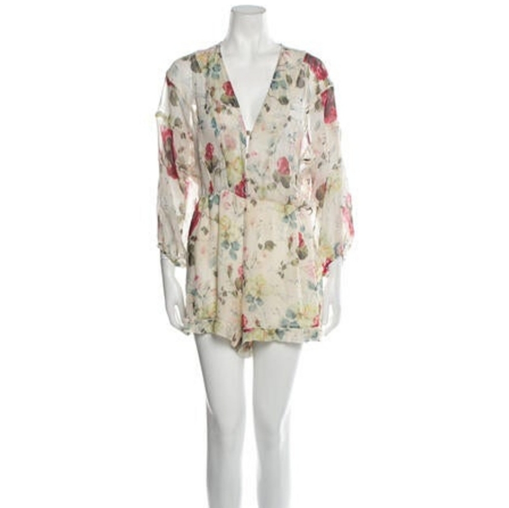 Zimmerman Floral Print Romper - Picture 1 of 5